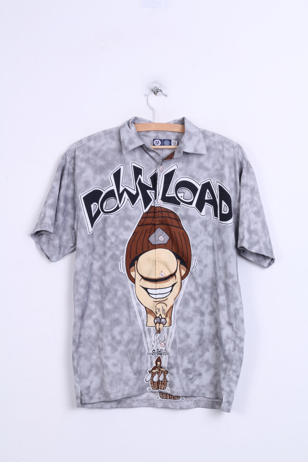 Here&There C&A Boys 158/164 Casual Shirt Short Sleeve Hip-Hop Style - RetrospectClothes