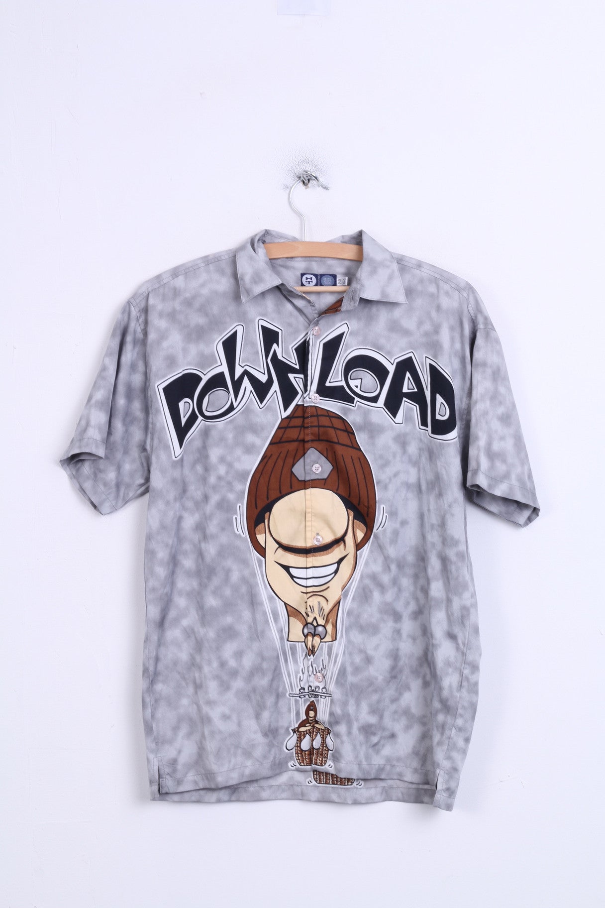 Here&There C&A Boys 158/164 Casual Shirt Short Sleeve Hip-Hop Style - RetrospectClothes