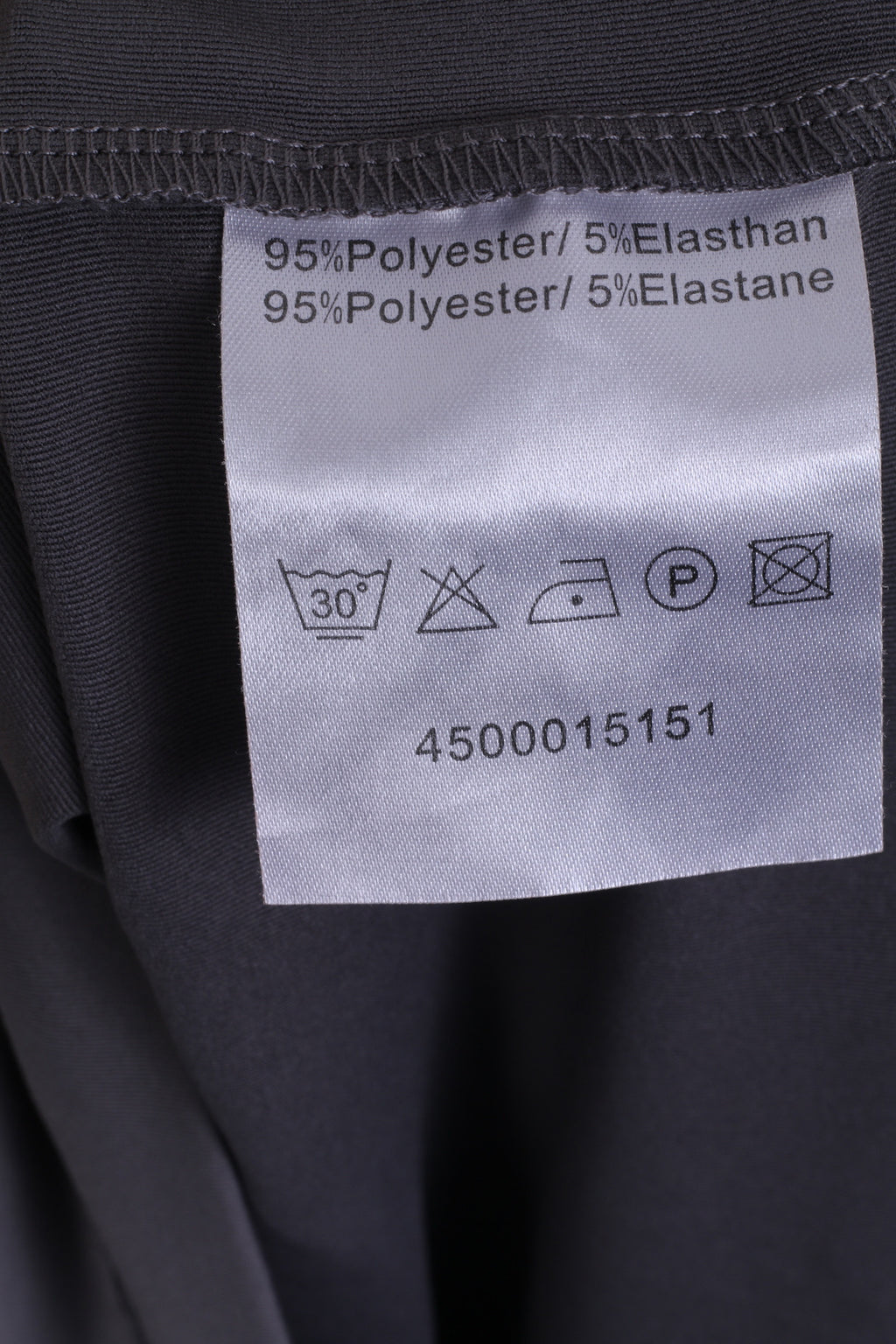 MASCOT Mens XL Polo Shirt Grey Zip Neck Short Sleeve