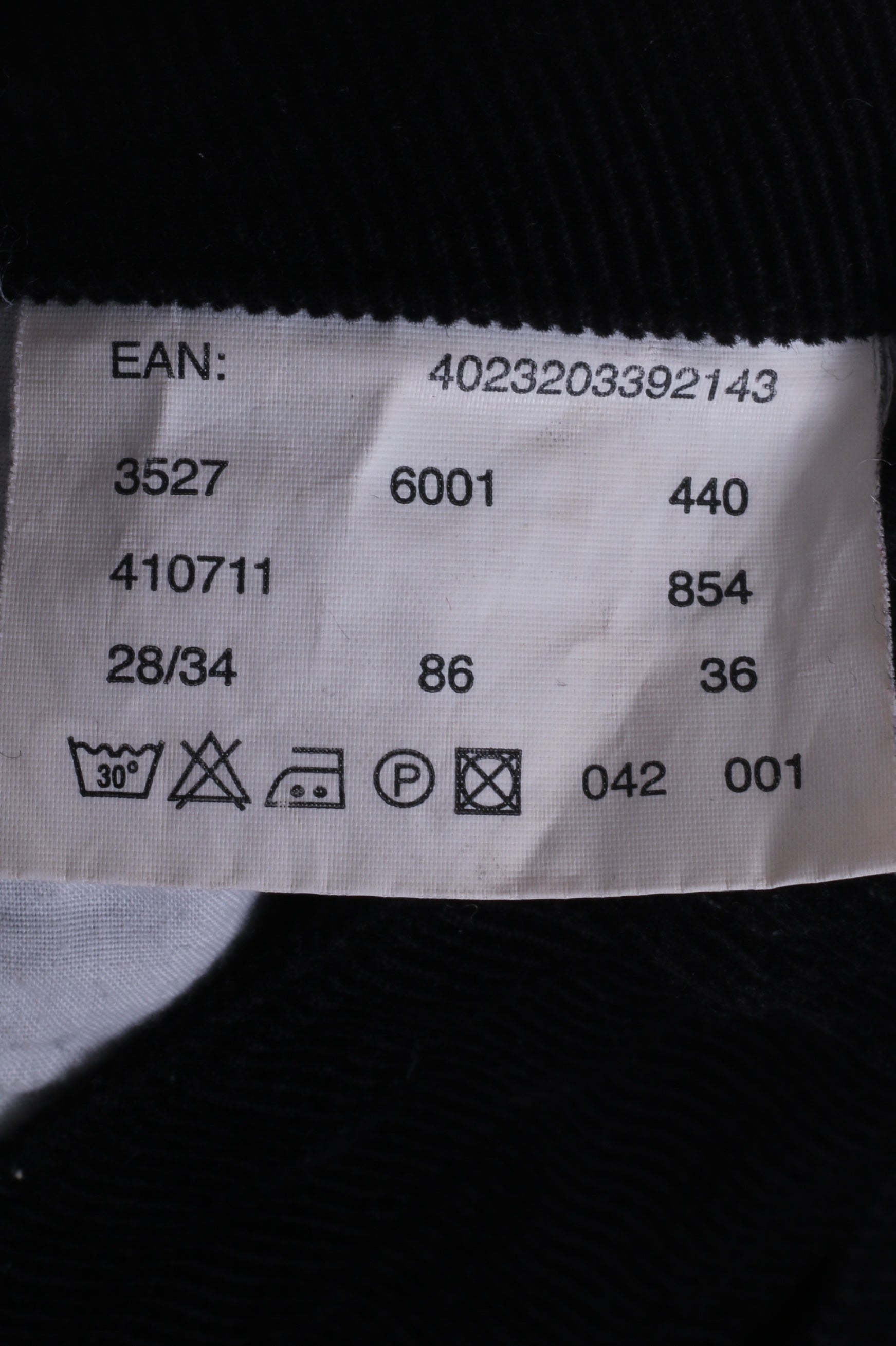 Pantaloni Mustang Jeans da donna W28 L34 in cotone di velluto a coste