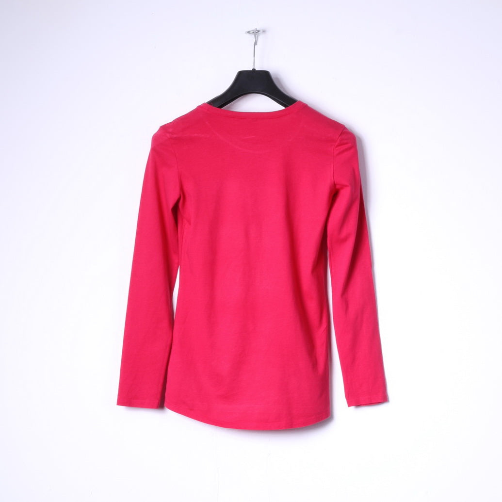 United Colours Of Benetton  Girls XXL 14-16 Age Shirt Maroon Disney Donald Fashion Top