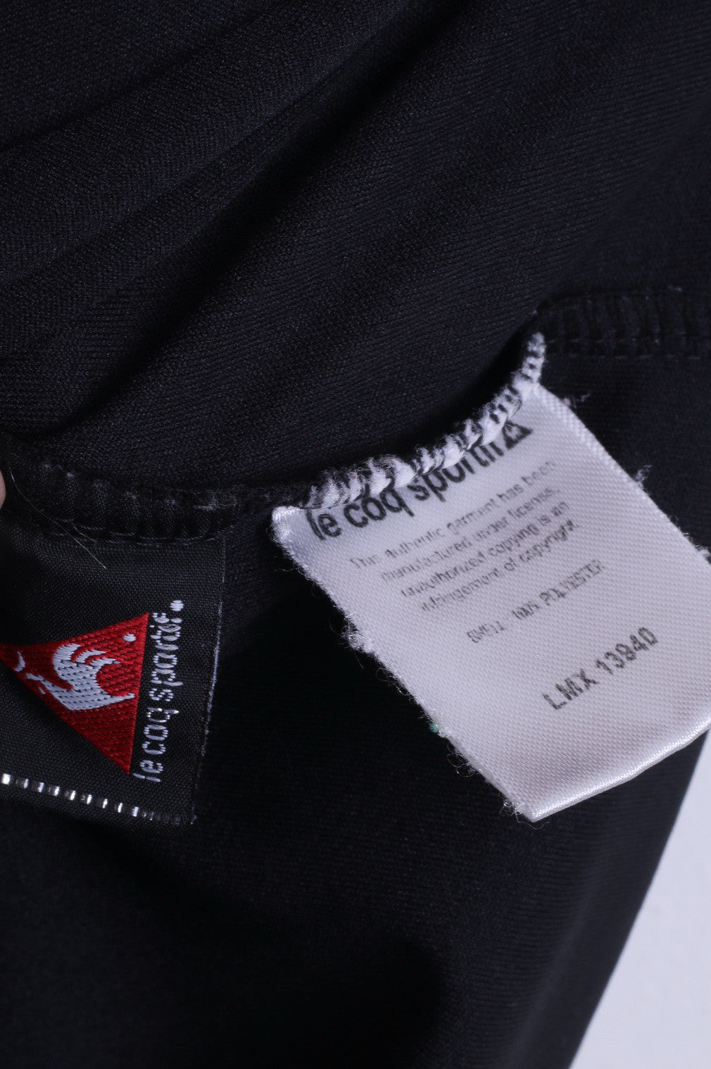 Le Coq Sportif M.C.F.C Boys 30/32 Shirt Sleeveless Black Sport - RetrospectClothes