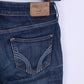 Hollister California Womens W25 L 31 Trousers Denim Jeans Cotton Navy