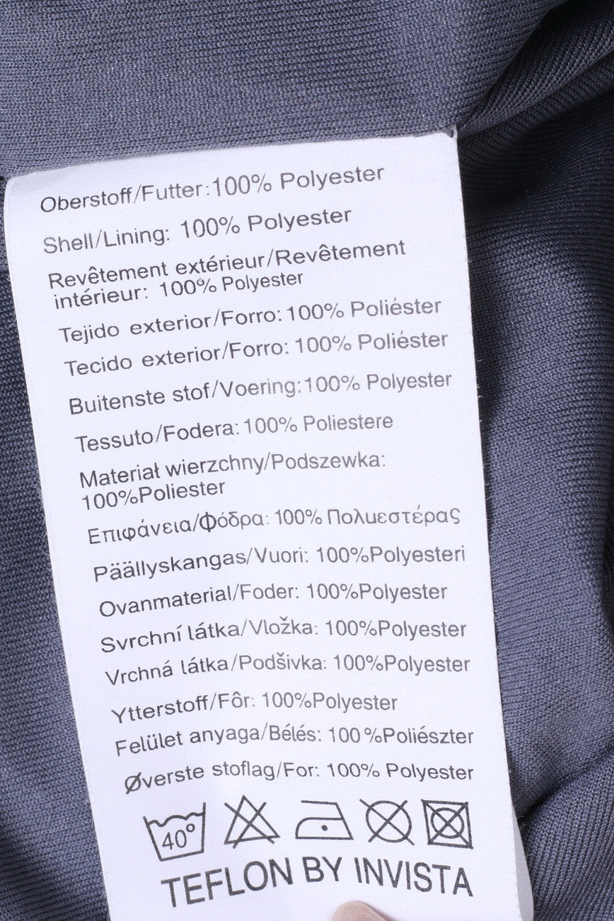 Nouveau FROTI Sport hommes XL veste de survêtement bleu marine col zippé téflon