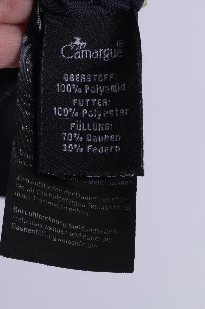 Polarnorth United Team Mens M 48/50 Jacket Parka Navy Padded Hooded Nylon Waterproof