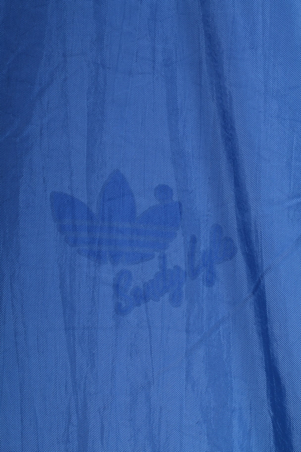 Adidas Golf Giacca da uomo L. Top sportivo in nylon con cerniera vintage blu