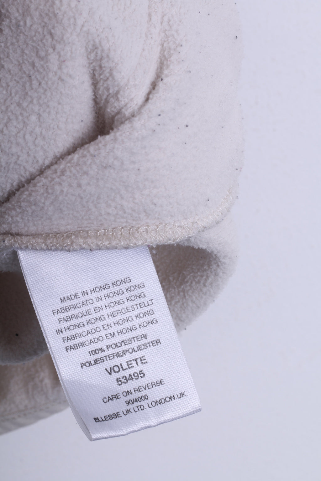 Ellesse Womens 14 XL Bodywarmer Ecru Vest Sport - RetrospectClothes