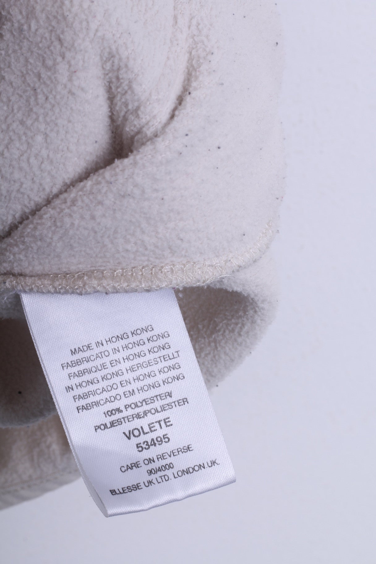 Ellesse Womens 14 XL Bodywarmer Ecru Vest Sport - RetrospectClothes