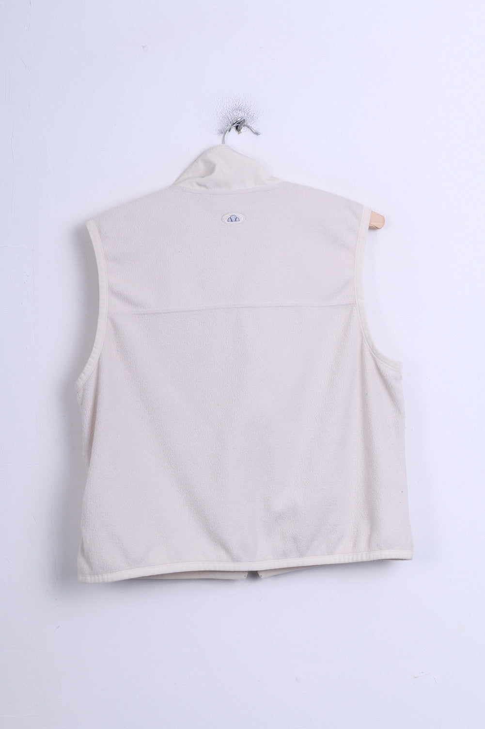 Ellesse Womens 14 XL Bodywarmer Ecru Vest Sport - RetrospectClothes