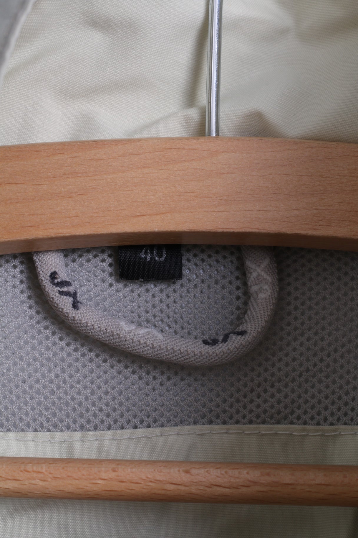 Jeantex Womens 40 M Jacket Beige Nylon Waterproof T 3000 Breathable Outdoor