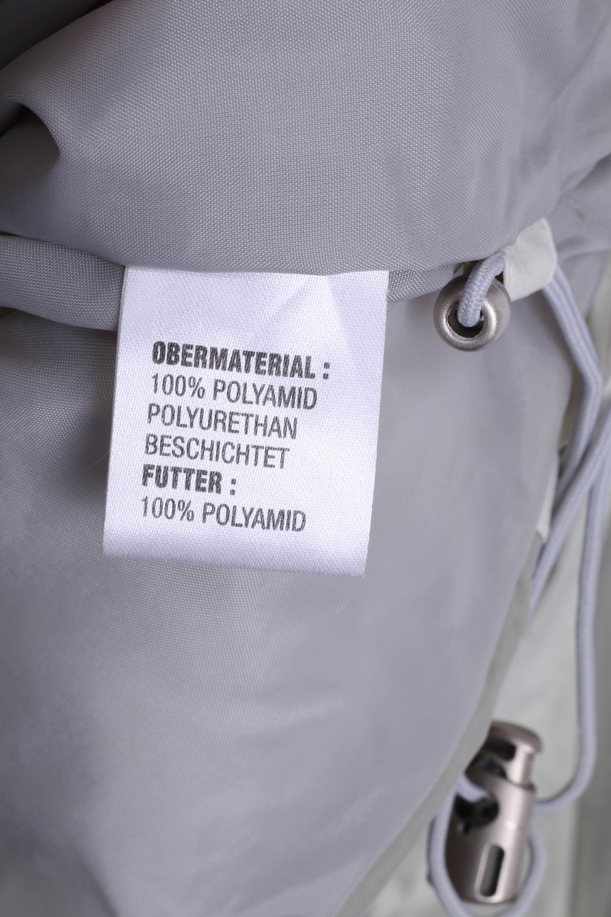 Jeantex Womens 40 M Jacket Beige Nylon Waterproof T 3000 Breathable Outdoor