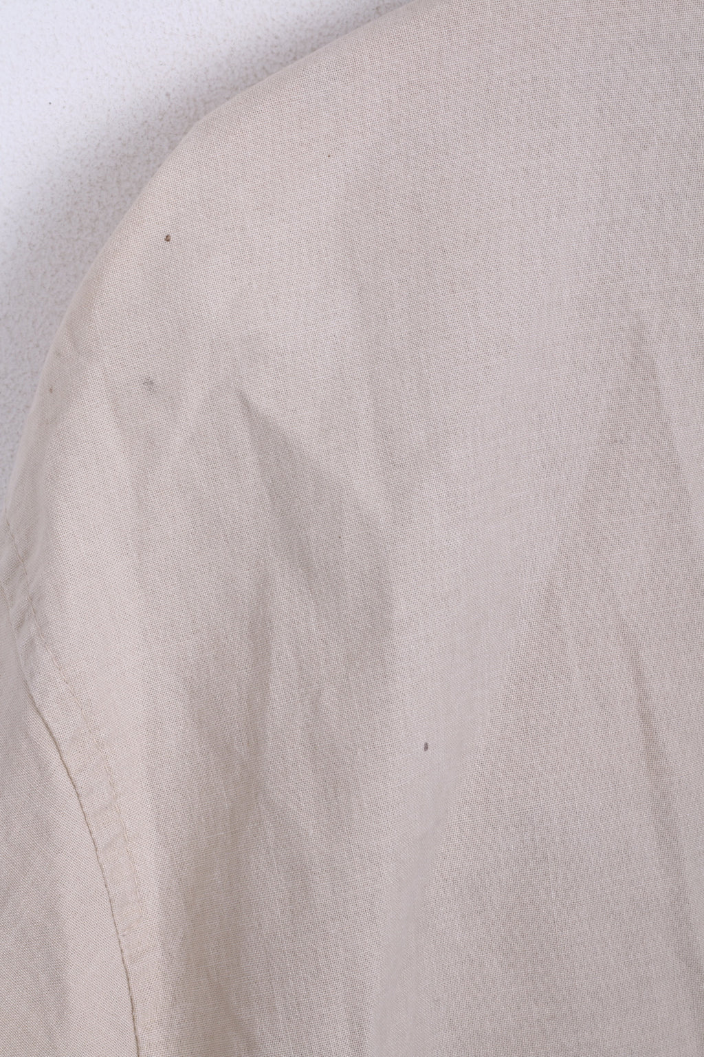 United Colors Of Benetton Womens  44 XL Jacket Beige Cotton Italy