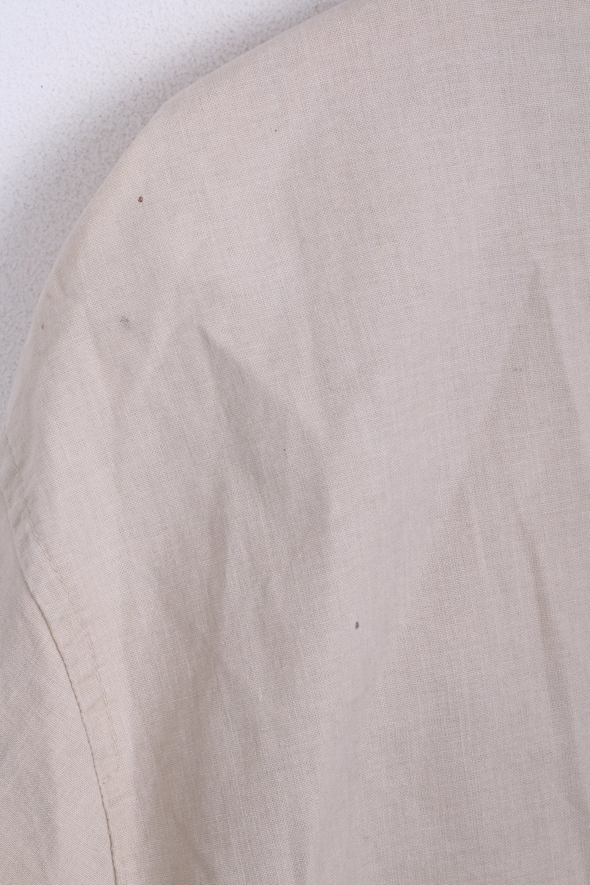 United Colors Of Benetton Womens  44 XL Jacket Beige Cotton Italy