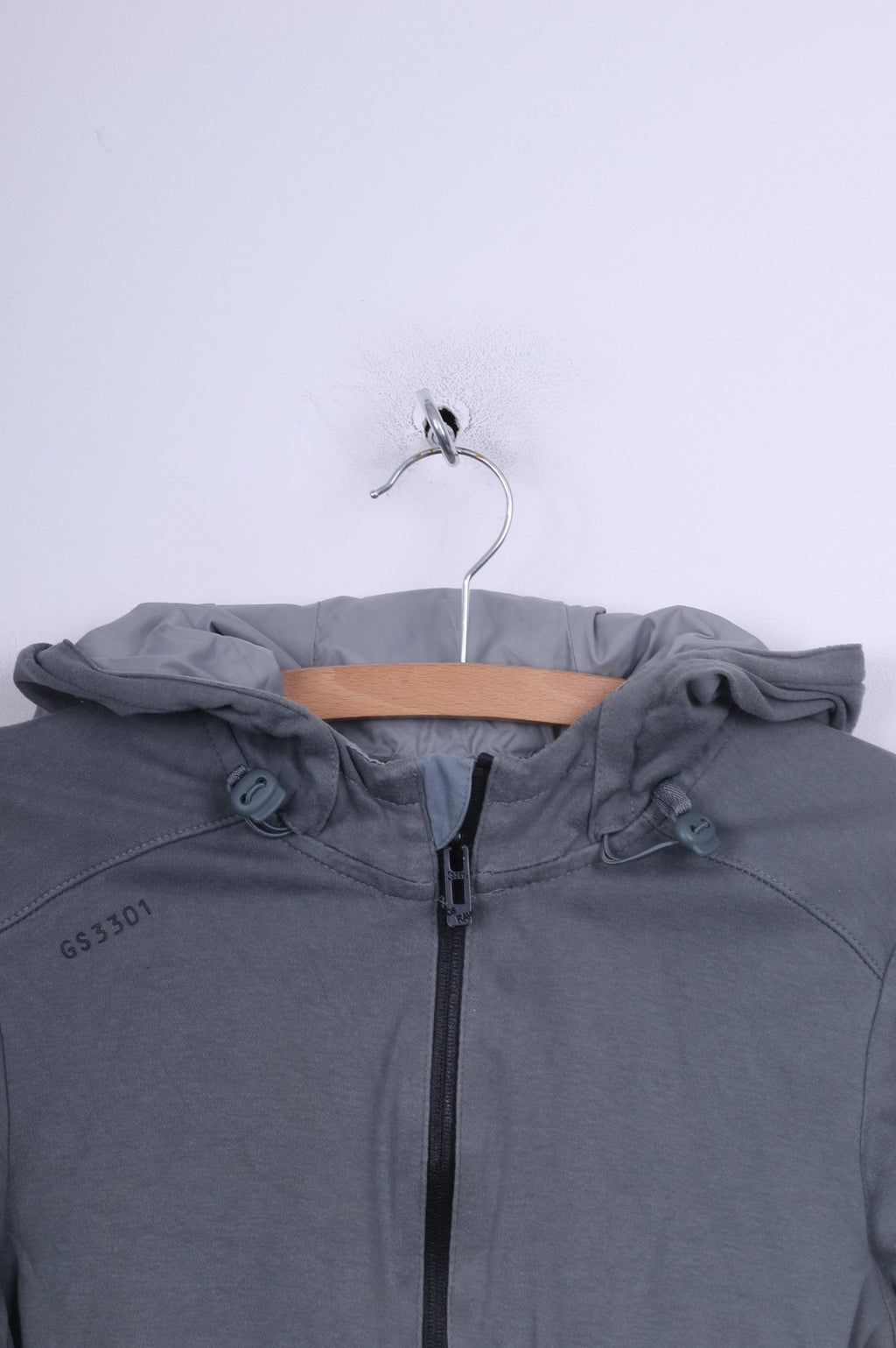 Felpa con cappuccio G-Star Raw da donna M Jumper grigia 