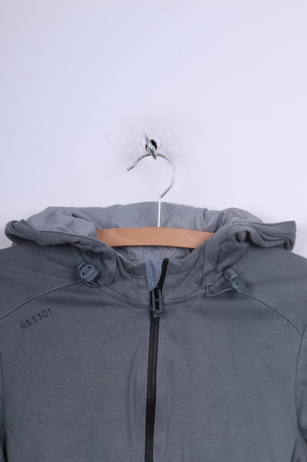 Felpa con cappuccio G-Star Raw da donna M Jumper grigia 