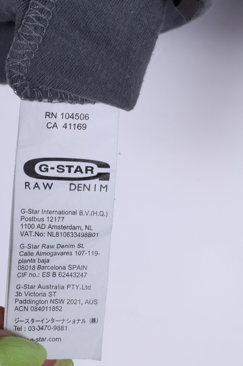 Felpa con cappuccio G-Star Raw da donna M Jumper grigia 