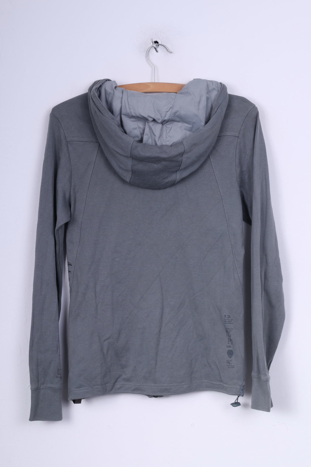 Felpa con cappuccio G-Star Raw da donna M Jumper grigia 