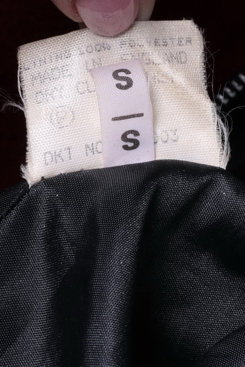 Tom Wolfe London Womens S Jacket Maroon Wool Zip Up Oversize Casual Top