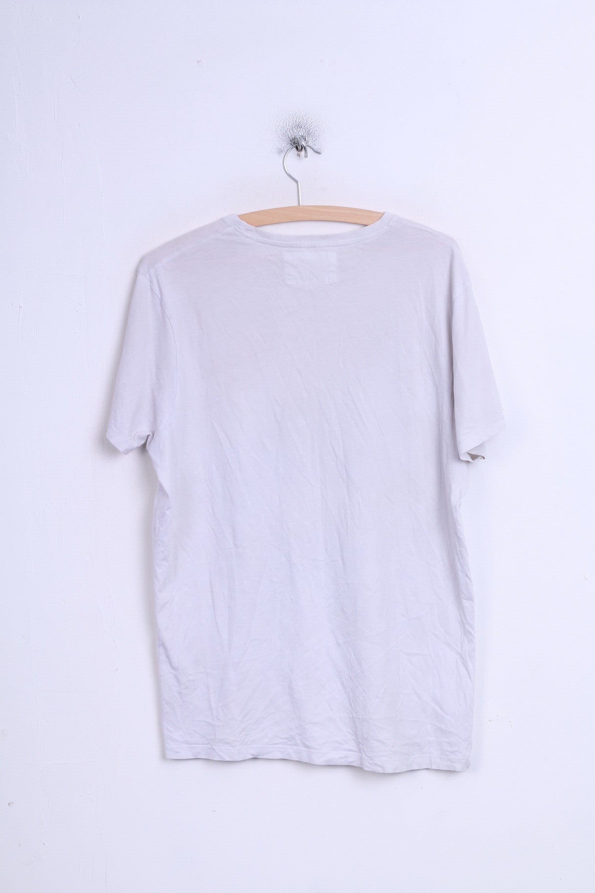 T-shirt Primark da donna XL bianca RIHANNA girocollo in cotone