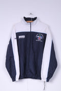 Joe Pro Been There Done That University Of Nottingham Mens L Jacket Hood Zip Neck Nylon Waterproof
