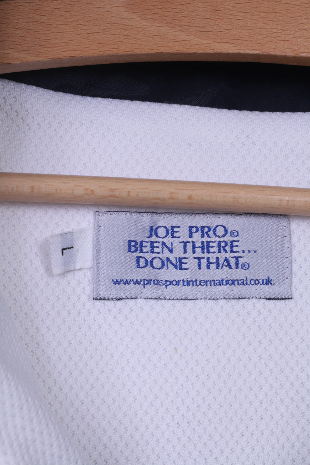 Joe Pro Been There Done That University Of Nottingham Mens L Jacket Hood Zip Neck Nylon Waterproof