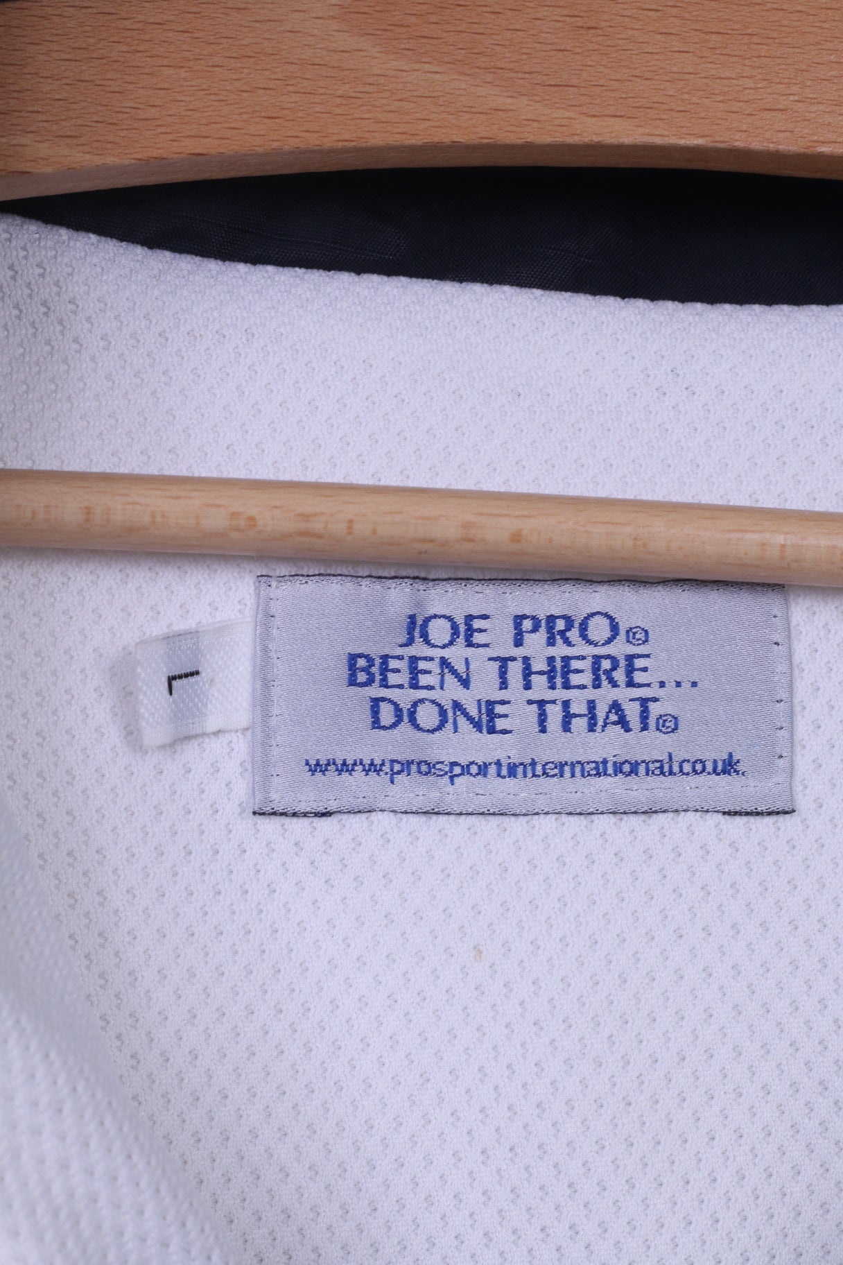 Joe Pro Been There Done That University Of Nottingham Mens L Jacket Hood Zip Neck Nylon Waterproof