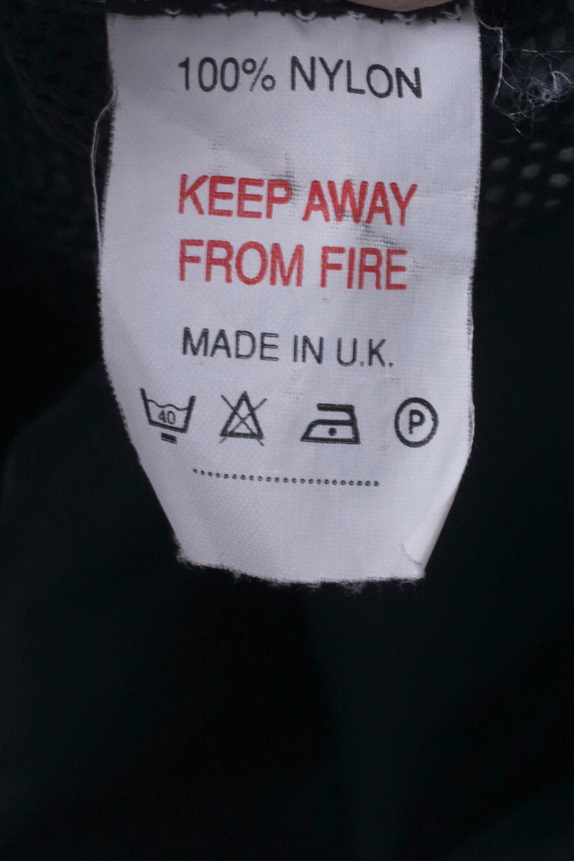 Joe Pro Been There Done That University Of Nottingham Mens L Jacket Hood Zip Neck Nylon Waterproof