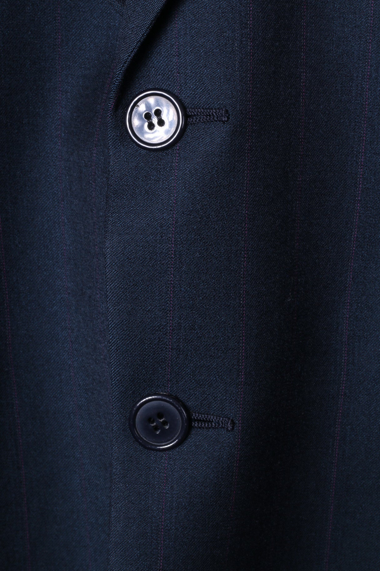 BM By Bozzalla &amp; Lesna Homme 48 38 Blazer Marine Laine Rayé Abu Dabi Bleu Marine Italie Veste