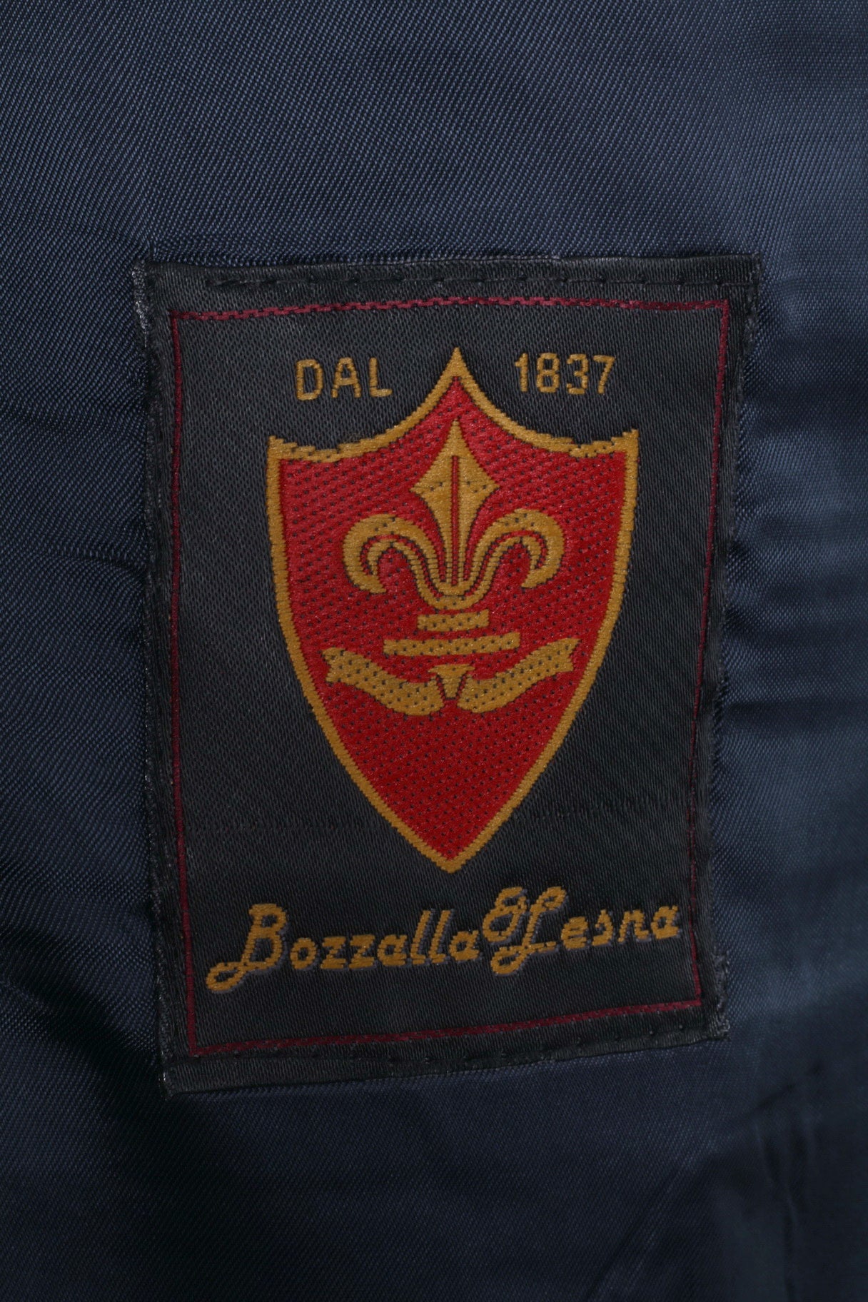 BM By Bozzalla & Lesna Men 48 38 Blazer Navy Wool Striped Abu Dabi Blue Marine Italy Jacket