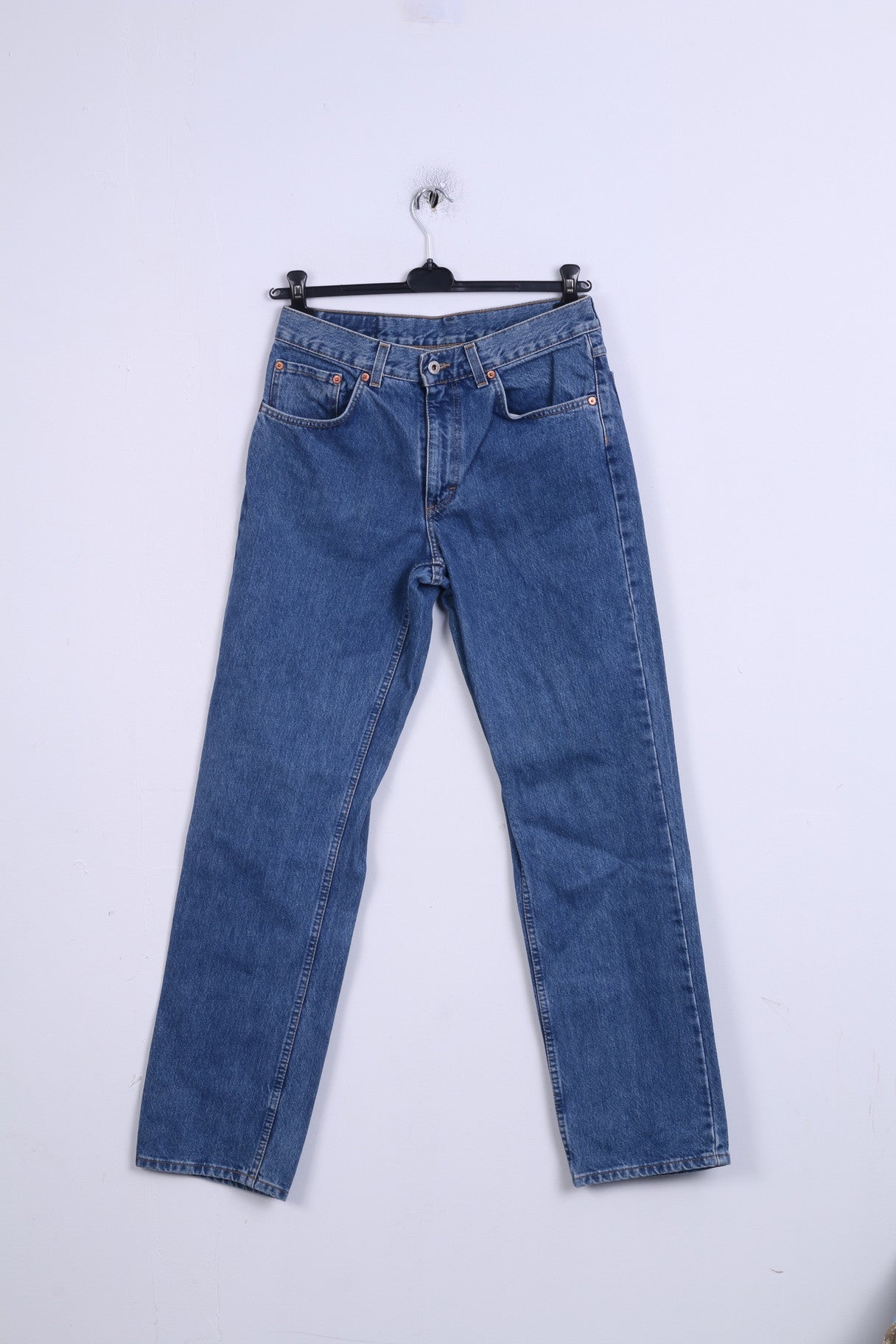 Mustang Jeans Mens W33 Trousers Blue Denim Jeans Cotton  Straight Leg