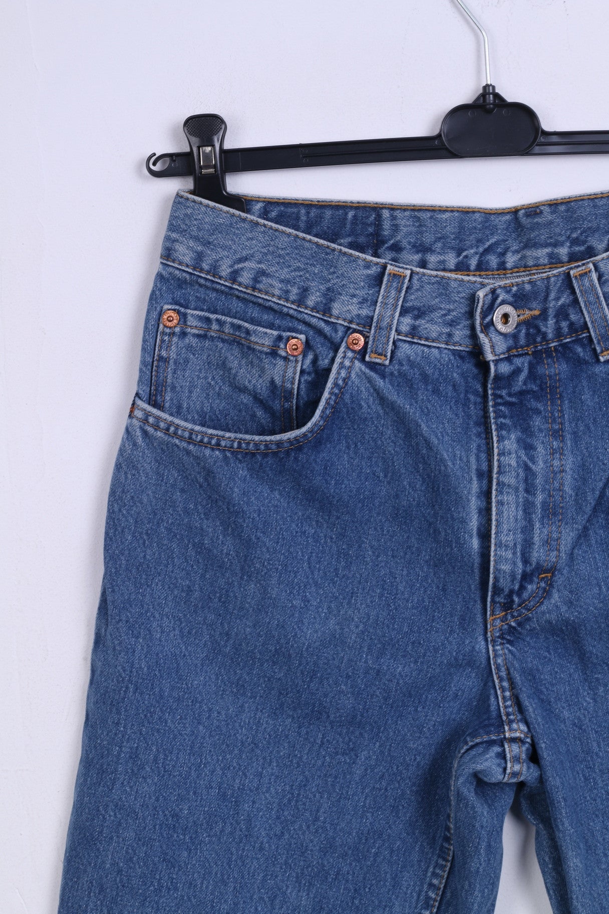 Mustang Jeans Mens W33 Trousers Blue Denim Jeans Cotton  Straight Leg