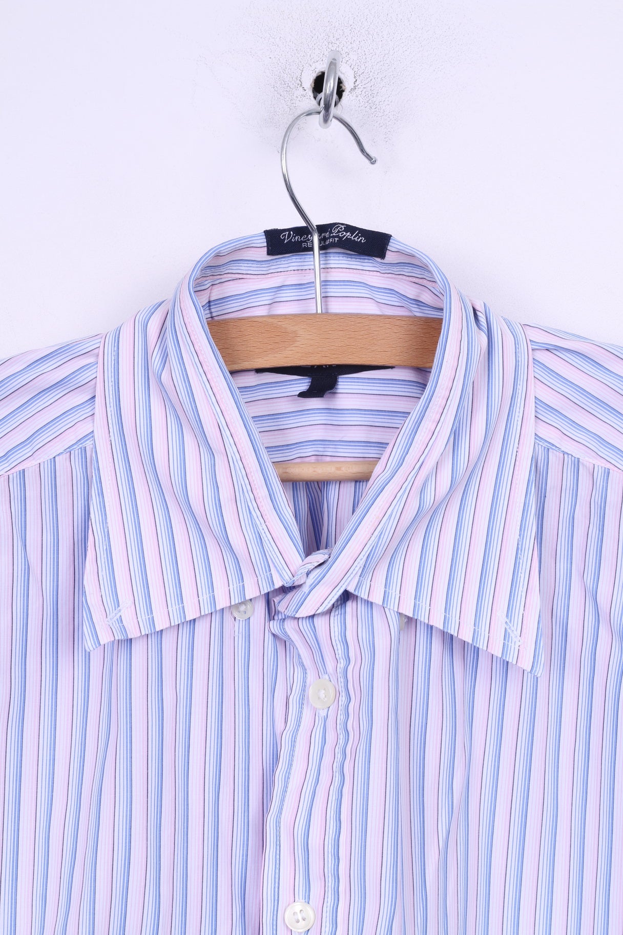 Gant Mens L Causal Shirt Regular Fit Striped Regular Fit Cotton