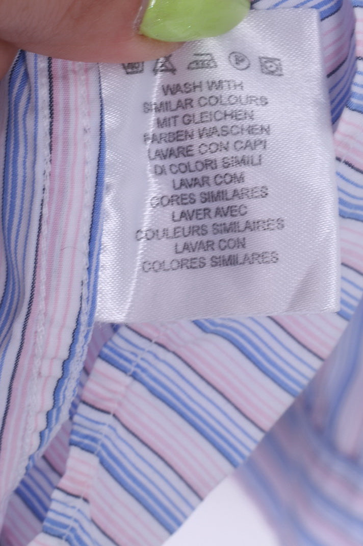 Gant Camicia causale da uomo L, vestibilità regolare, vestibilità regolare, a righe, in cotone