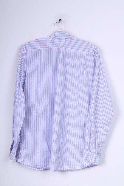 Gant Camicia causale da uomo L, vestibilità regolare, vestibilità regolare, a righe, in cotone