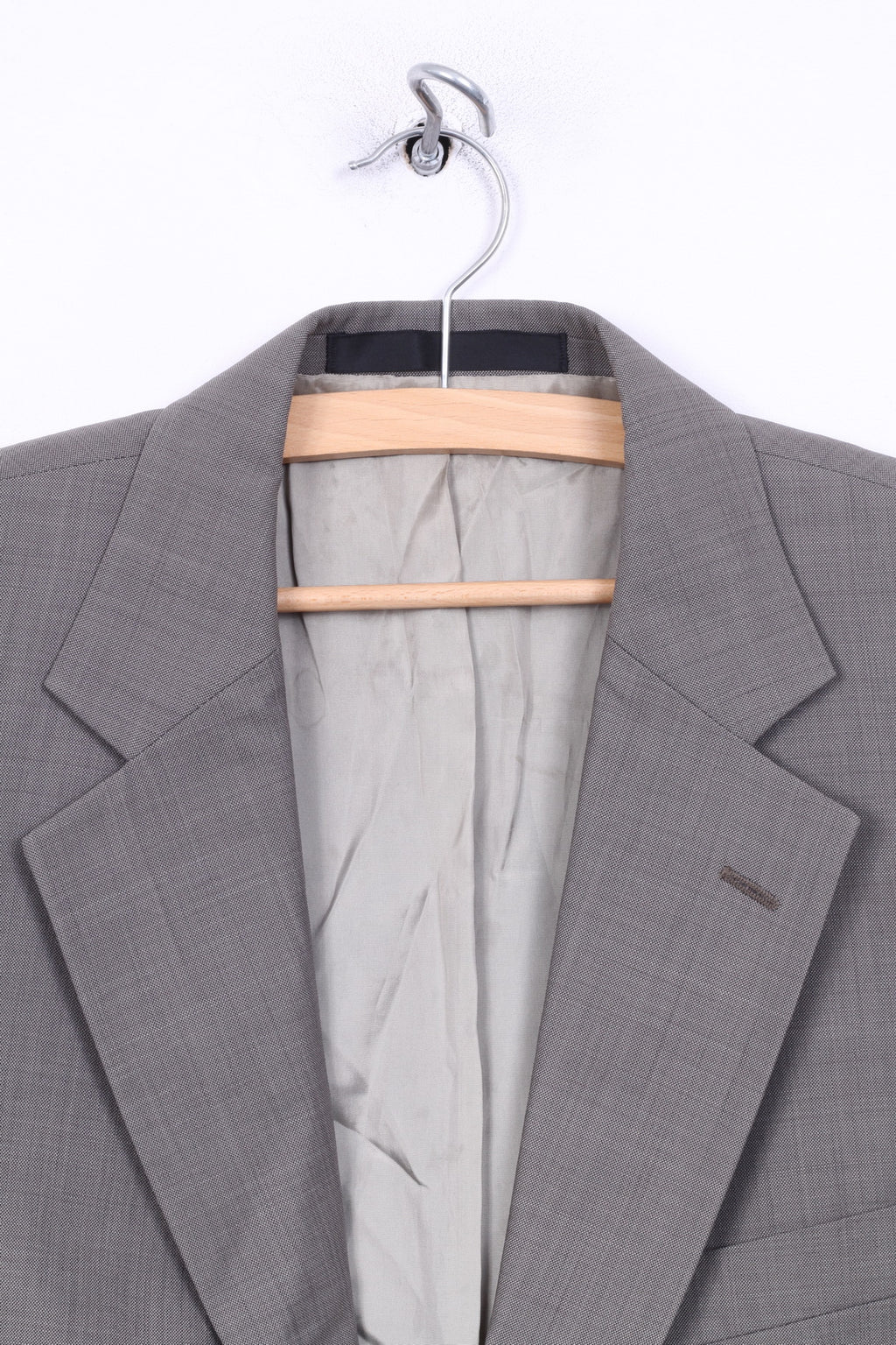Marks & Spencer Mens 40 M Blazer Tailoring Lightweight Suit Single Breasted Grey