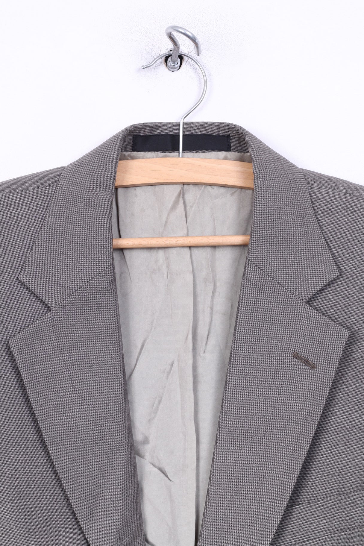Marks & Spencer Mens 40 M Blazer Tailoring Lightweight Suit Single Breasted Grey