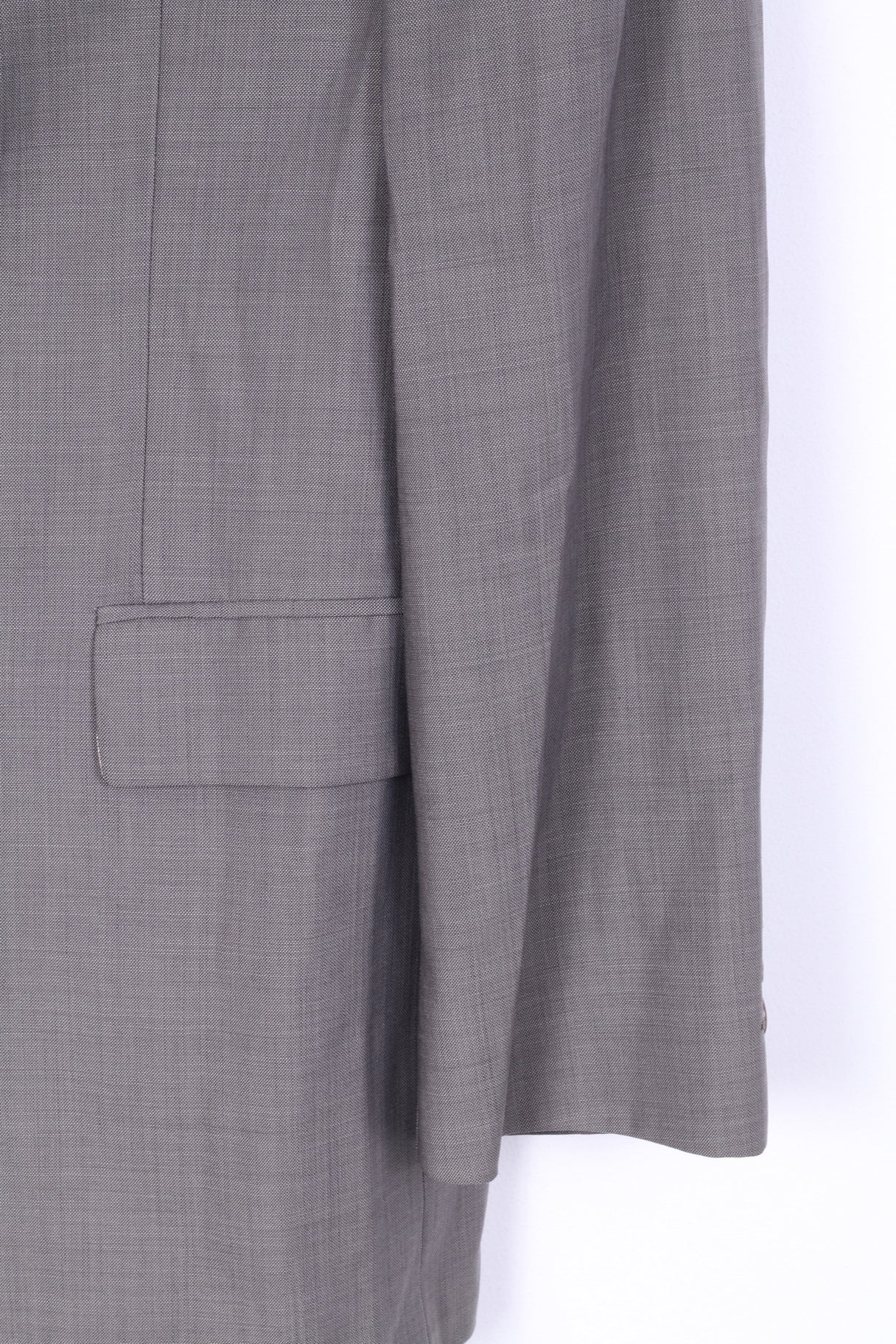 Marks & Spencer Mens 40 M Blazer Tailoring Lightweight Suit Single Breasted Grey