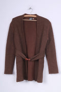 Griffe Tricot Womens 50 Cardigan Jumper Brown Vintage
