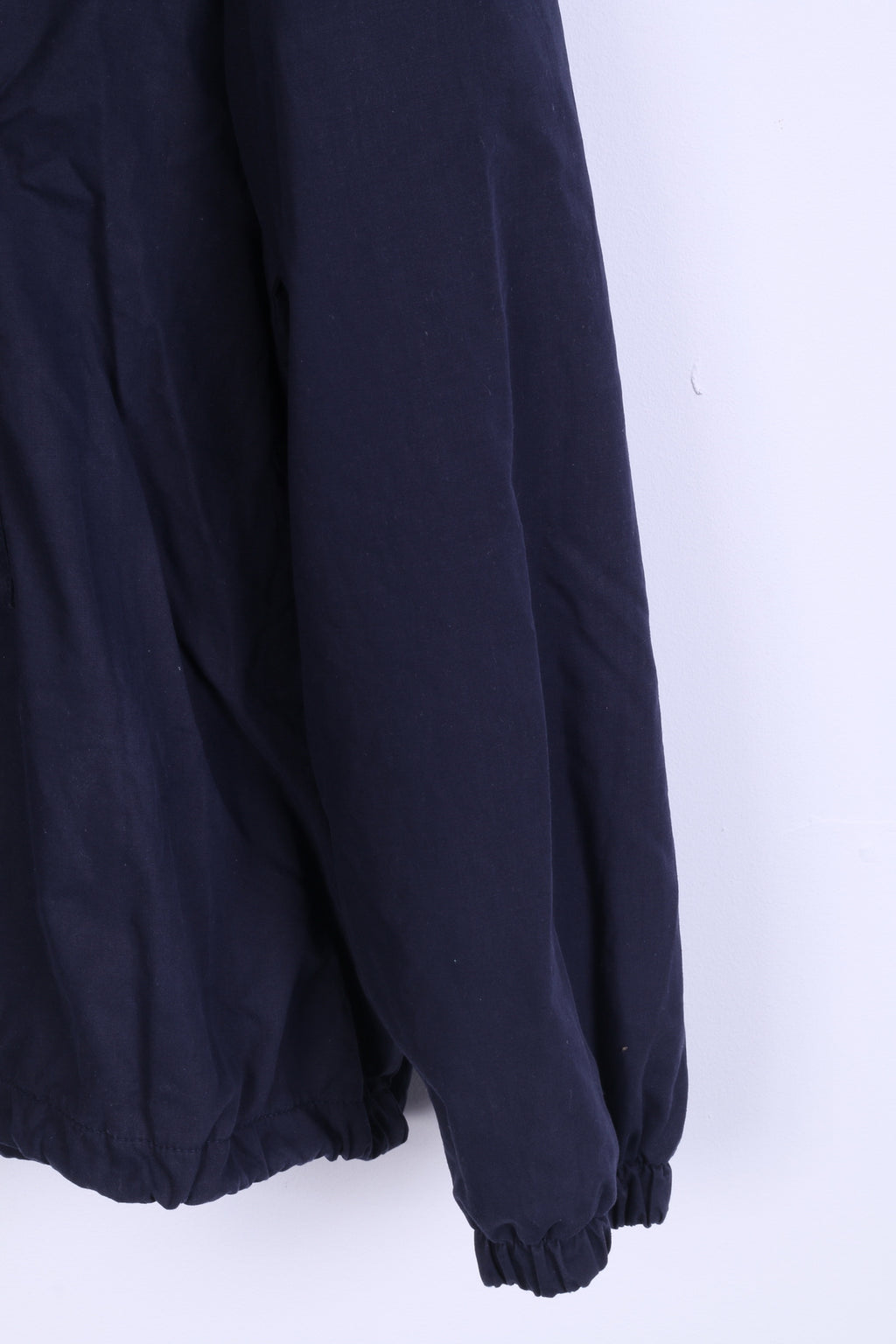 Corporate Trends Mens XL Jacket Navy Overhead Zip Neck Lightweight Top