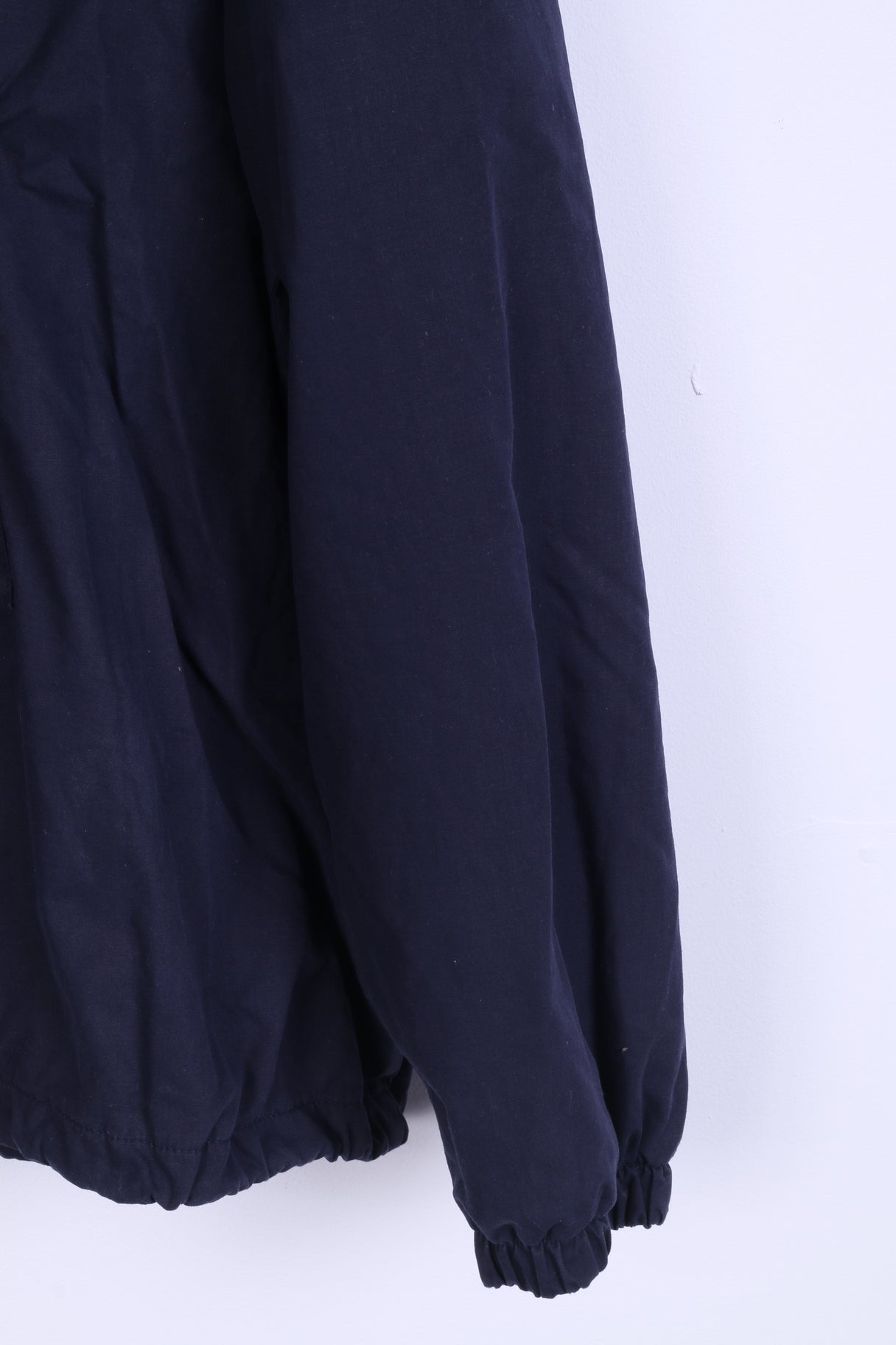 Corporate Trends Mens XL Jacket Navy Overhead Zip Neck Lightweight Top