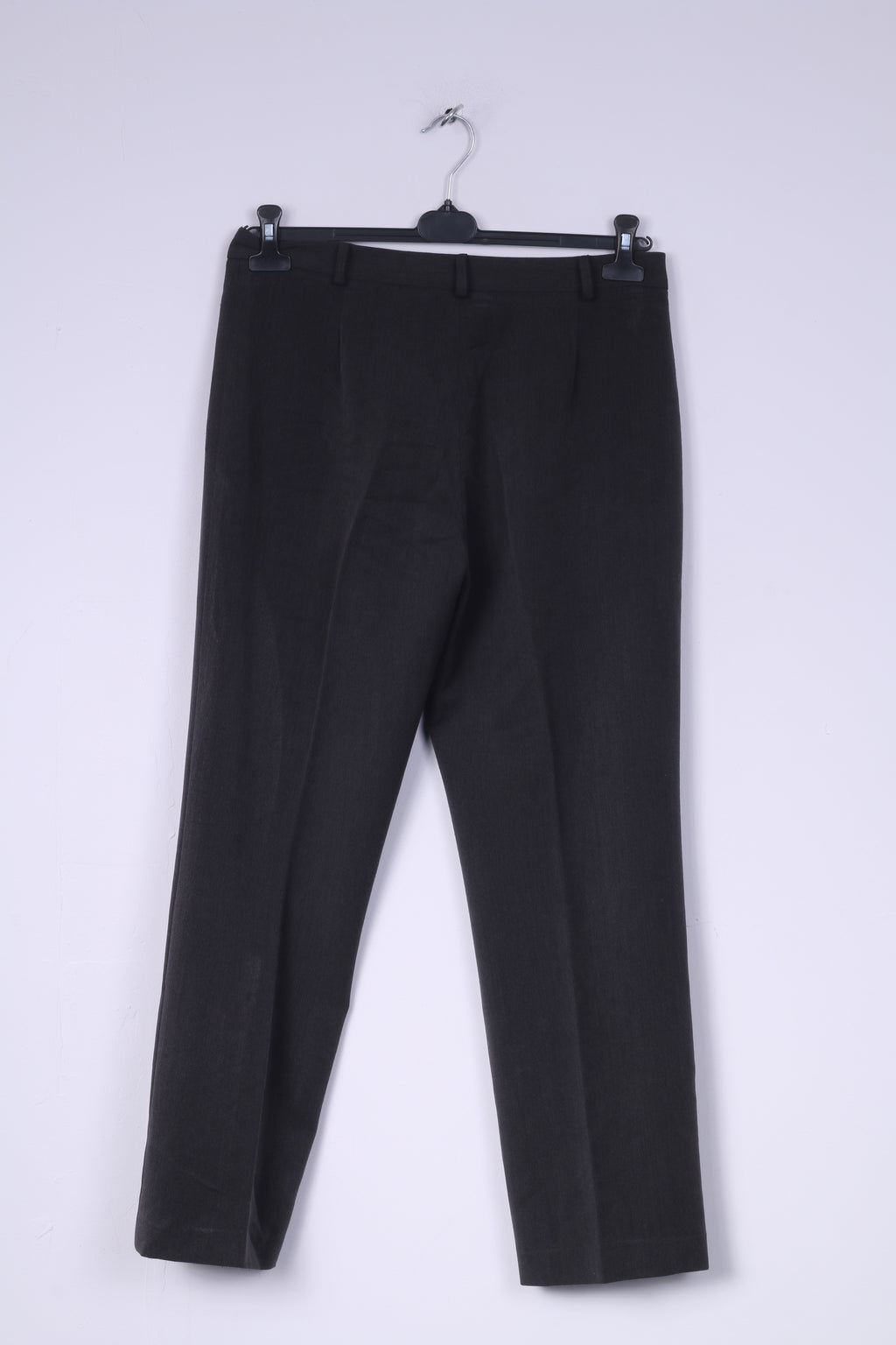 Italy Womens M Trousers Suit Pants Elagant Grey