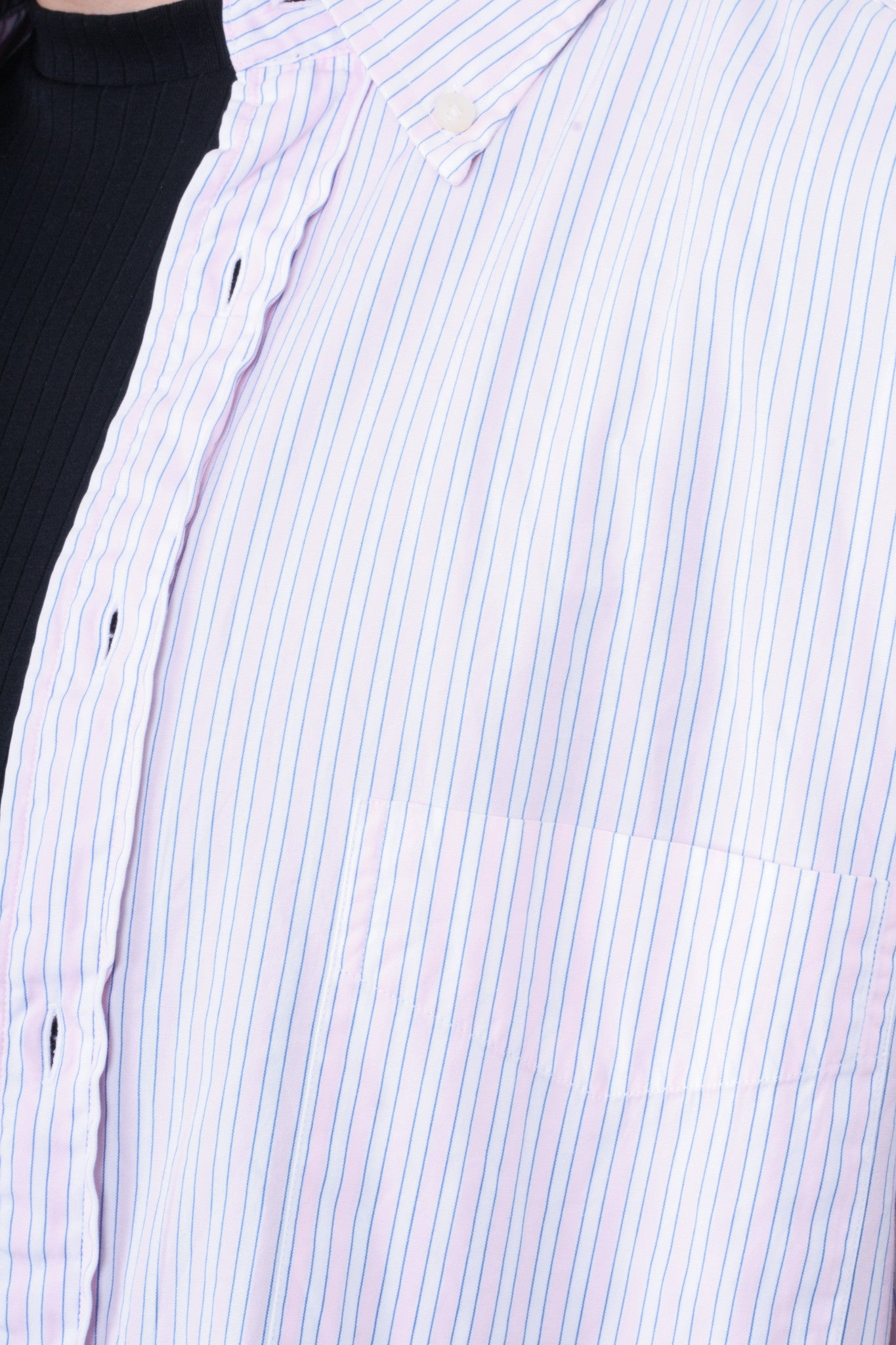 Gant Mens M Casual Shirt Striped White Cotton Liberty Bell Poplin Regular Fit - RetrospectClothes