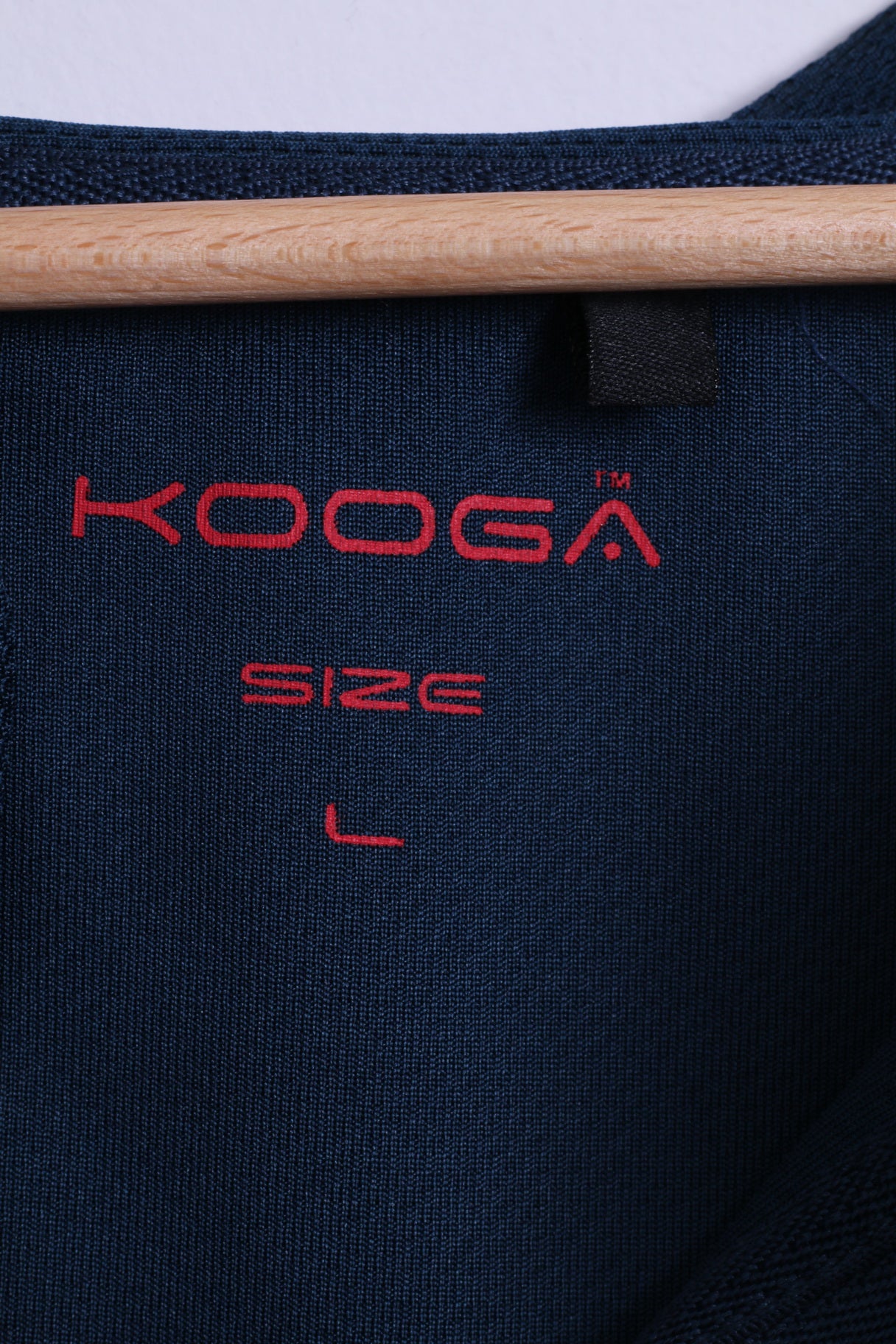 KOOGA Chemise L Homme Marine Rouge Rugby Col Boutonné # 10 Old Gittonians Jersey Top