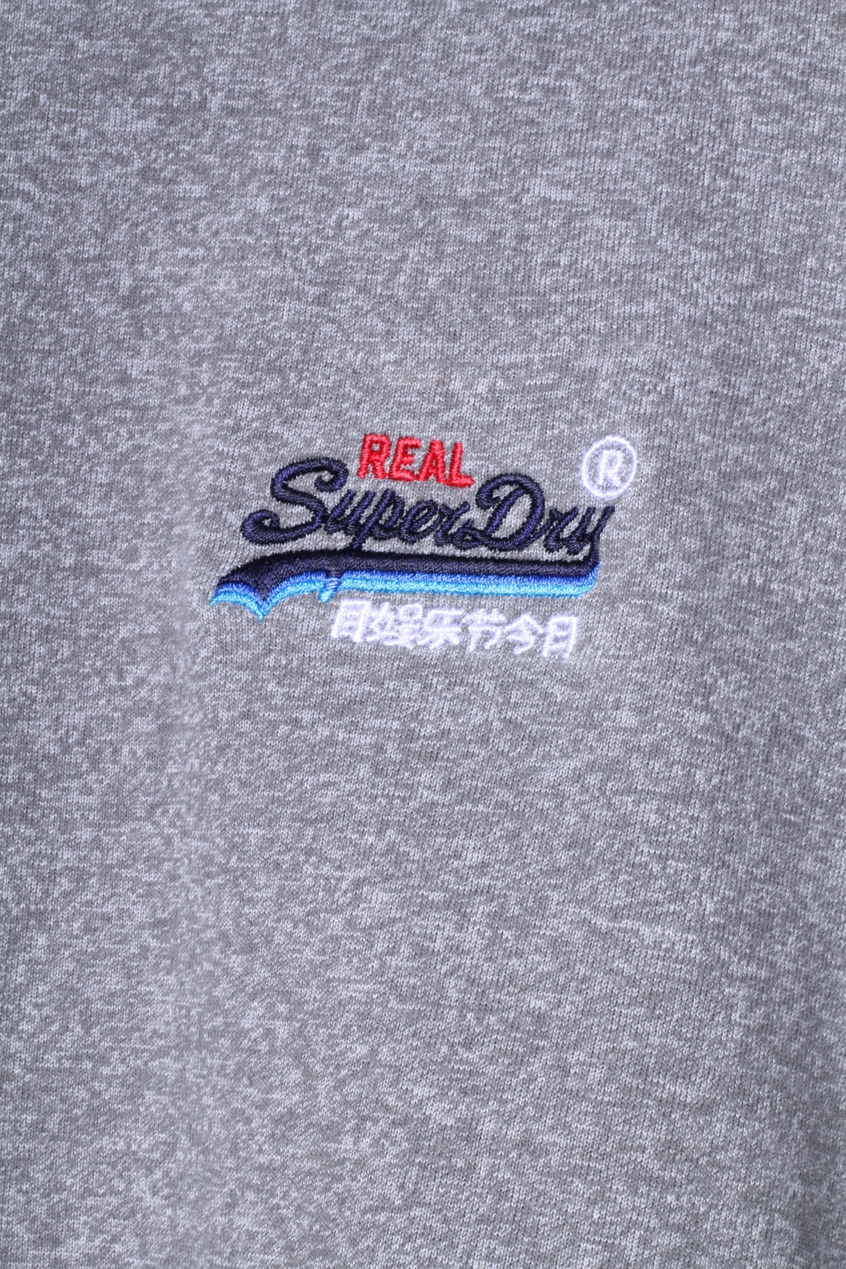 Superdry T-shirt XL (M) pour hommes en coton gris édition Surf