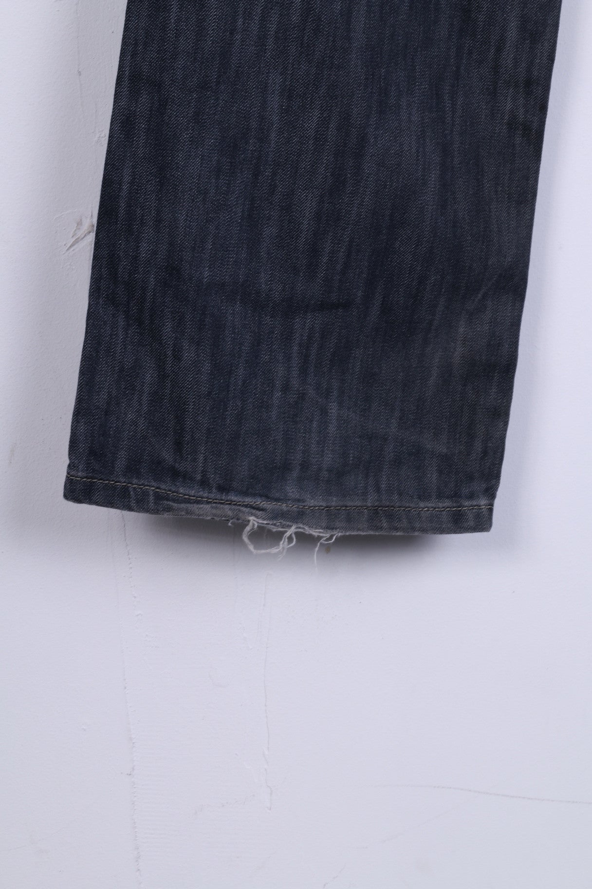 Stanley Jeans Pantalon L34 Denim Homme Bleu Marine Coton