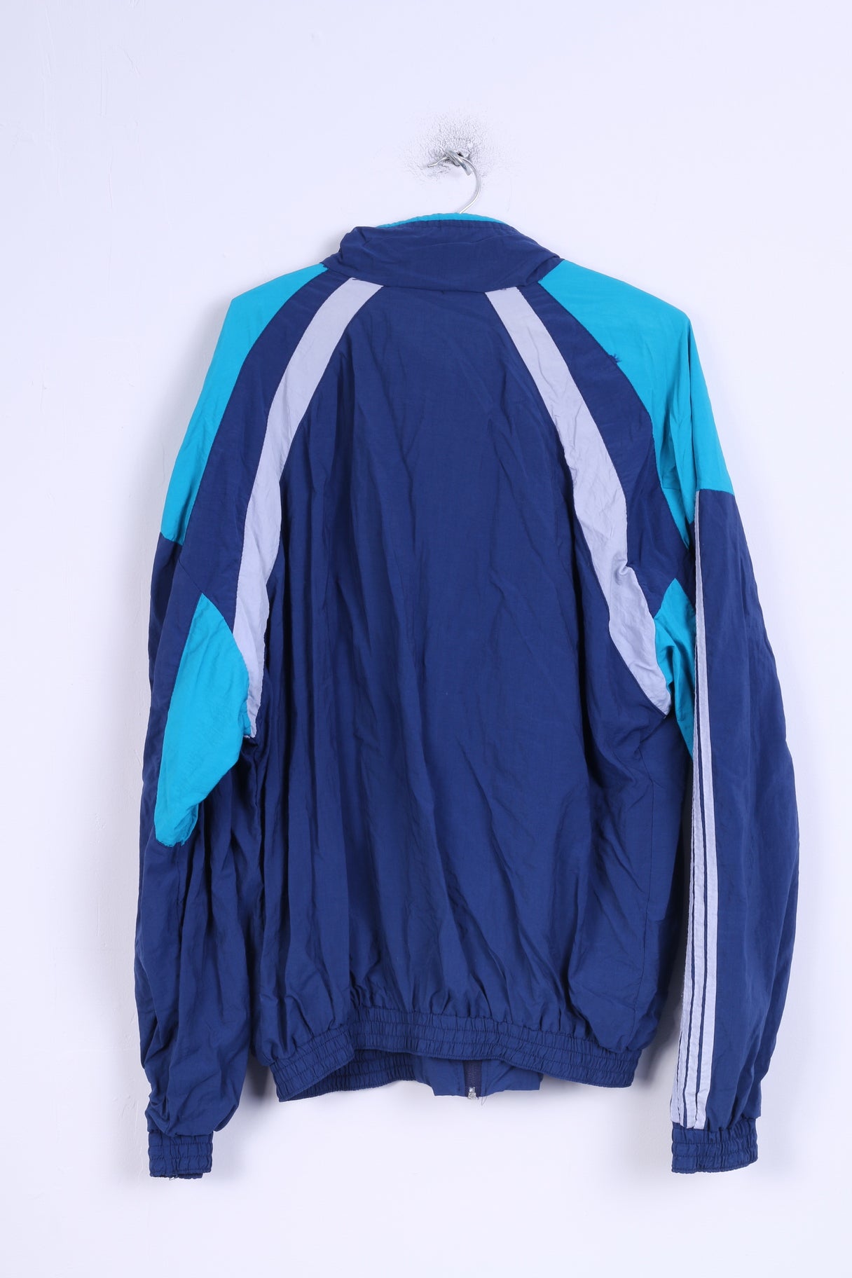 Autentic Sport Veste De Survêtement XXL Homme Rétro Bleu Tennis Sport