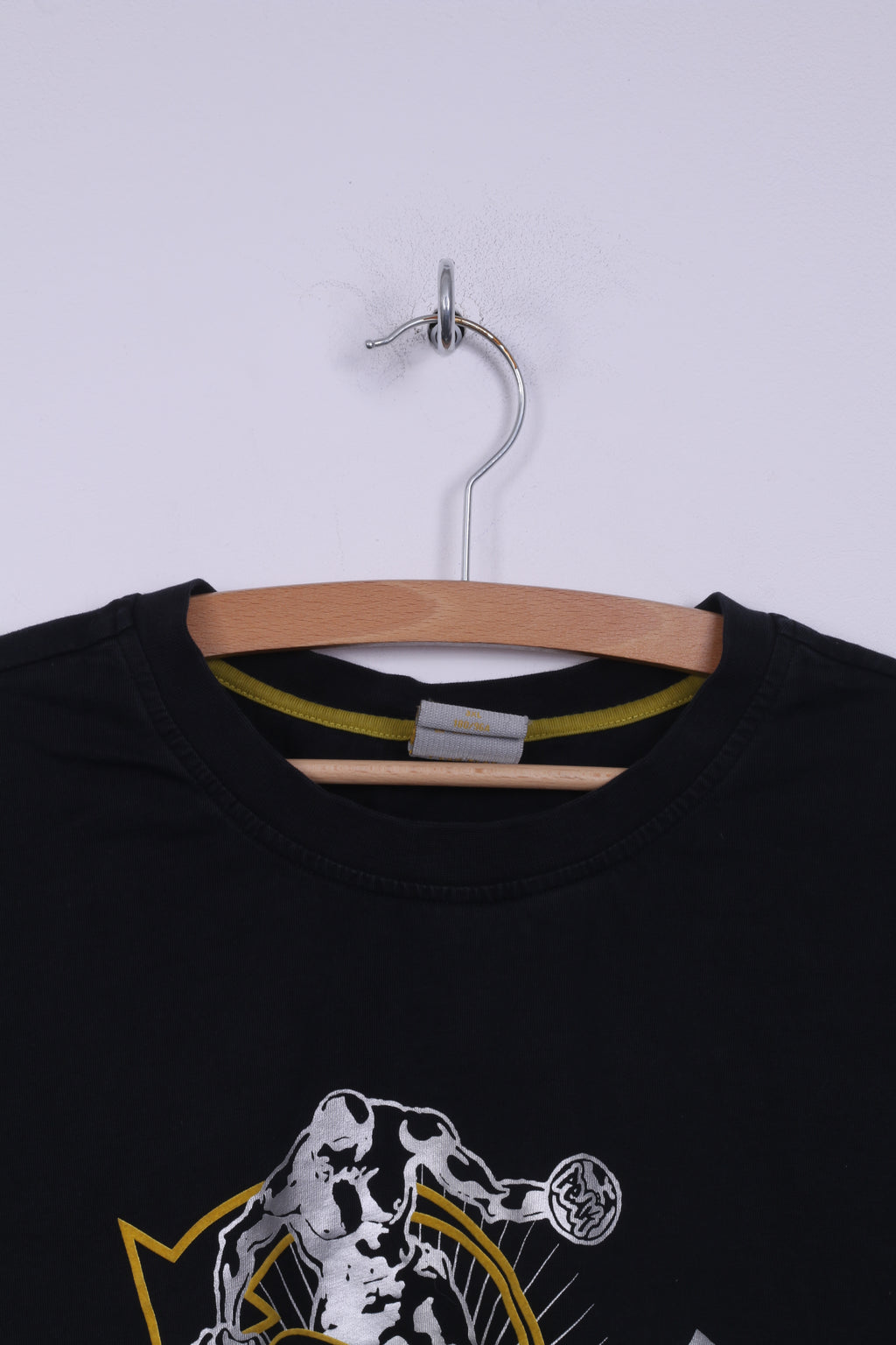 Peak Basketball Youth 3XL(Mens L) Graphic Shirt Long Sleeve Black Crew Neck