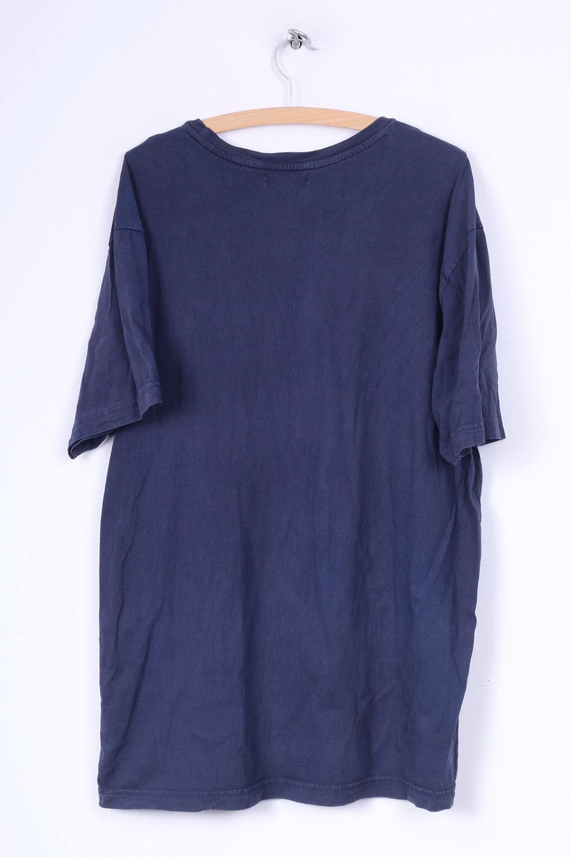 Sonneti Mens 4XL (2XL) T-Shirt Graphic Navy Crew Neck Cotton Summer Top Bonelli A/W 2009