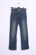 Diesel Industry Womens 26 Trousers Blue Cotton Denim Jeans - RetrospectClothes