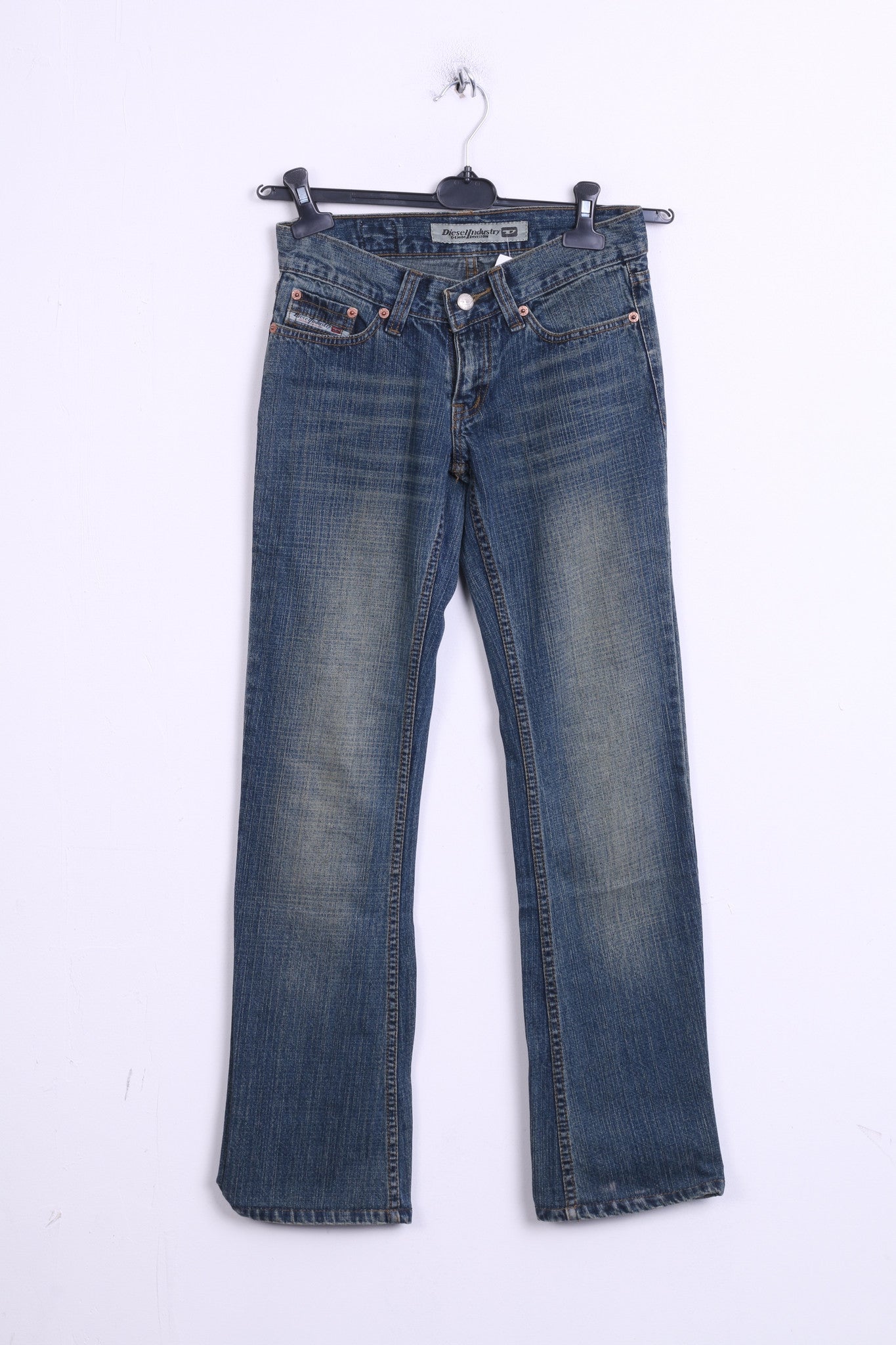 Diesel Industry Womens 26 Trousers Blue Cotton Denim Jeans - RetrospectClothes